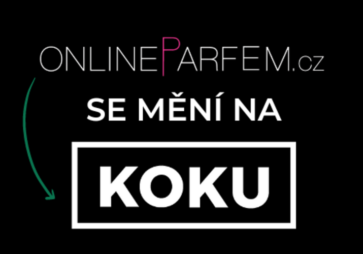 OnlineParfem.cz se mění na KOKU.cz: Vše, co potřebujete vědět>