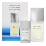 Issey Miyake L`Eau D`Issey pour Homme Dárková sada, toaletní voda 75ml + deostick 75ml