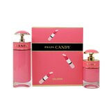 Prada Candy Gloss Dárková sada, toaletní voda 80ml + toaletní voda 30ml - poškozený obal
