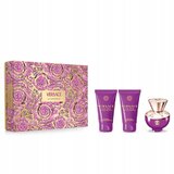 Versace Dylan Purple Dárková sada, Parfémovaná voda 50 ml + Tělové mléko 50 ml + Sprchový gel 50 ml