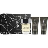 Yves Saint Laurent L´Homme Dárková sada, toaletní voda 100ml + balzám po holení 50ml + sprchový gel 50ml