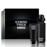 Iceberg Twice Nero Dárková sada, Toaletní voda 125 ml + Sprchový gel 100 ml