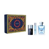 Versace Versace pour Homme Dárková sada, toaletní voda 100ml + toaletní voda 10ml + deostick 75ml