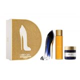Carolina Herrera Good Girl Légére Dárková sada, parfémovaná voda 80ml + tělové mléko 100ml + tělový olej 100ml