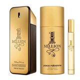 Paco Rabanne 1 Million Dárková sada, toaletní voda 100ml + toaletní voda 10ml + deospray 150ml