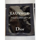 Christian Dior Sauvage - čistící maska a gel 2v1