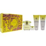 Versace Yellow Diamond Dárková sada, toaletní voda 90ml + tělové mléko 100ml + Sprchový gel 100ml + toaletní voda 5ml