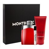 Mont Blanc Legend Red Dárková sada, Parfémovaná voda 100ml + Parfémovaná voda 7,5ml + Sprchový gel 100ml