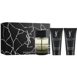 Yves Saint Laurent La Nuit de L´Homme Dárková sada, toaletní voda 100ml + sprchový gel 50ml + sprchový gel  50ml