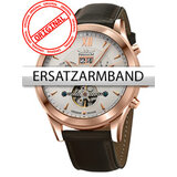 Perigaum Replacement Strap Leather P-1112 Brown without Clasp 22 mm