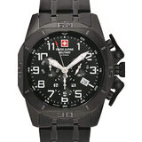 Swiss Alpine Military 7063.9177 Chronograph Mens Watch 45mm 10ATM