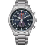 Citizen CA7028-81L Eco-Drive Chronograph mens watch 43mm 10ATM