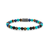Rebel & Rose Bracelet Mix Turquoise 925 RR-6S006-S-S ladies