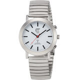 ETT ELS-11584-11M Ladies Watch Zugband Solar Radio-Controlled 35mm 5ATM