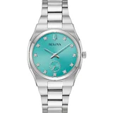 Bulova 96P243 Surveyor Ladies Watch 34mm 3ATM