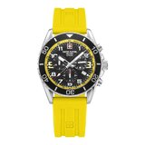 Swiss Alpine Military 7029.9838 Raptor Chronograph Mens Watch 42mm 10ATM