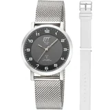 ETT Eco Tech Time ELS-11625-22MS Ladies Watch Atacama Solar Radio Controlled 36mm 5ATM