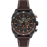 AVI-8 AV-4100-08 Mens Watch Hawker Hunter Dual Time Chronograph 43mm 5ATM