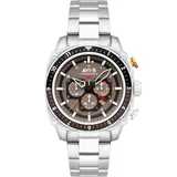 AVI-8 AV-4100-33 Mens Watch Hawker Hunter Dual Time Chronograph 43mm 5ATM