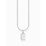 Thomas Sabo KE2244-051-14-L45V Silver necklace letter E 