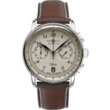 Zeppelin 7674-6 Chronograph 100 Years Zeppelin Mens Watch 42mm 5ATM