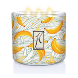 Kringle Candle TUMBLER Banana's Foster 3-knotová vonná svíčka (411g)