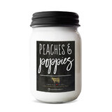 MILKHOUSE CANDLE Peaches & Poppies vonná svíčka Farmhouse Jaro (368 g)