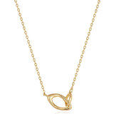 ANIA HAIE N044-01G Making Waves Ladies Necklace, adjustable