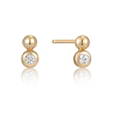 ANIA HAIE Ear Studs Spaced Out E045-01G-CZ