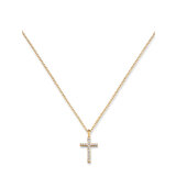 Engelsrufer ERN-LILCROSS-ZI-G Cross Ladies Necklace 38mm, adjustable