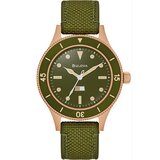 Bulova 98A324 MIL-SHIPS Bronze green - Pánské hodinky