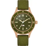 Bulova 98A324 MIL-SHIPS Bronze green - Pánské hodinky