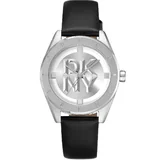 DKNY DK1L016L0015 Chambers Midi Black - Dámské hodinky