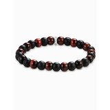 Thomas Sabo A2196-806-7-L19 Unisex Armband Obsidian und rotes Tigerauge