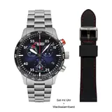 Zeppelin 7298M-3-Set Eurofighter Typhoon quartz Mens Watch 43mm 10ATM