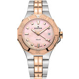 Edox 53020-357RM-ROR Delfin Diver Ladies Watch 38mm 20ATM