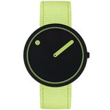 Picto R44023-R013 Manta Ray Black and Paradise Green 40mm 5ATM 