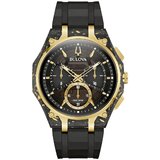 Bulova 98A328 Curv Carbon Gold