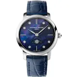 Frederique Constant FC-206MPND1S6 Ladies Watch Classics Slimline Moon Phase 30mm 3ATM 
