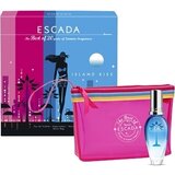 Escada Island Kiss 2011 Dárková sada, toaletní voda 30ml + kosmetická taška