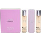 Chanel Chance Toaletní voda, 3x20ml (1x plnitelná + 2x náplň)