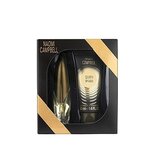 Naomi Campbell Queen Of Gold Dárková sada, toaletní voda 15ml + sprchový gel 50ml
