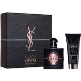 Yves Saint Laurent Opium Black Dárková sada, parfémovaná voda 30ml + tělové mléko 50ml