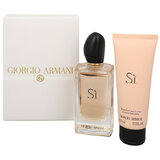 Giorgio Armani Si Dárková sada, parfémovaná voda 100ml + tělové mléko 75ml (Travel set)