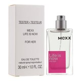 Mexx Life Is Now for Her Toaletní voda - Tester, 30ml