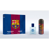 EP Line FC Barcelona  Dárková sada, toaletní voda 100ml + deodorant ve spreji 150ml