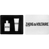 Zadig & Voltaire This is Her! Dárková sada, parfémovaná voda 50ml + tělové mléko 75ml