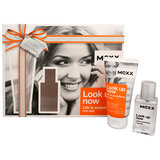 Mexx Look Up Now For Her Dárková sada, toaletní voda 15ml + tělové mléko 50ml