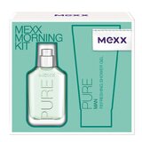 Mexx Pure for Men Dárková sada, toaletní voda 30ml + sprchový gel 50ml