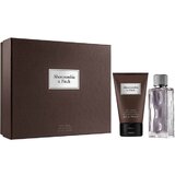 Abercrombie & Fitch First Instinct Dárková sada, toaletní voda 100ml + sprchový gel 200ml